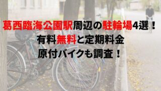 kasai-rinkai-park-bicycle-parking