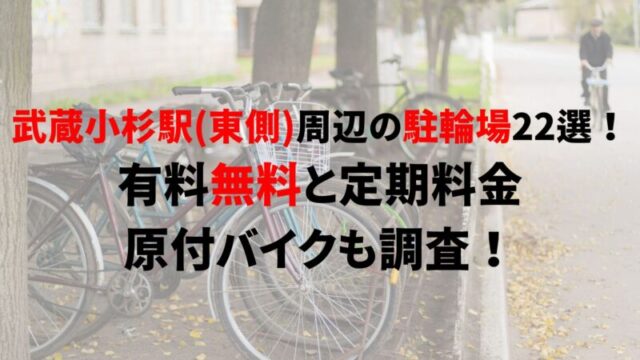 musashi-kosugi-bicycle-parking-1